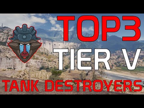 TOP3 Tier V Most popular Tank Destroyers | World of Tanks