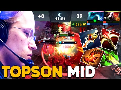 EVERY HERO FEELS BROKEN WHEN TOPSON PLAYS IT - EPIC 21k NETWORTH COMEBACK vs OP MORPHLING - DOTA 2