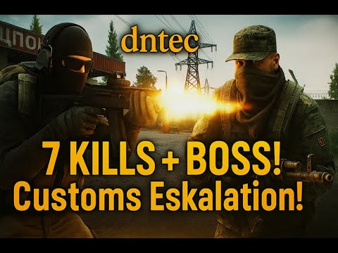 7 PMC kills, 1 boss kill, and a handful of Scavs in one raid #eft #escapefromtarkov