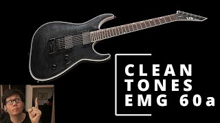 Video thumbnail for Clean Tones: EMG 60a Neck Pickup on ESP Horizon by Paul Bradshaw