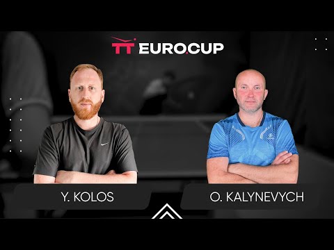 13:40 Yurii Kolos - Oleksandr Kalynevych 03.03.2024 TT Euro.Cup Ukraine Professional. TABLE 3