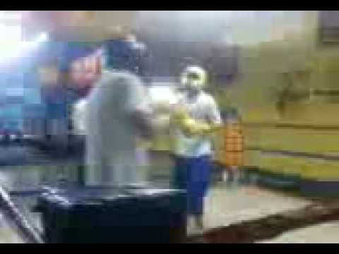 guanteando en arano box