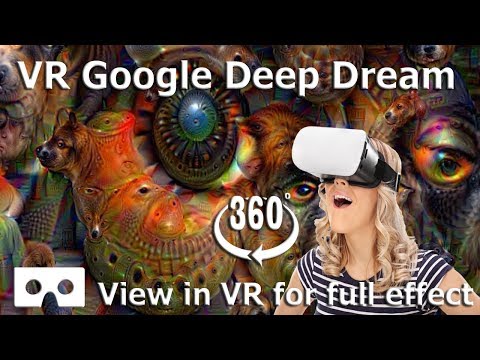 VR Google Deep Dream 360 Video 4K