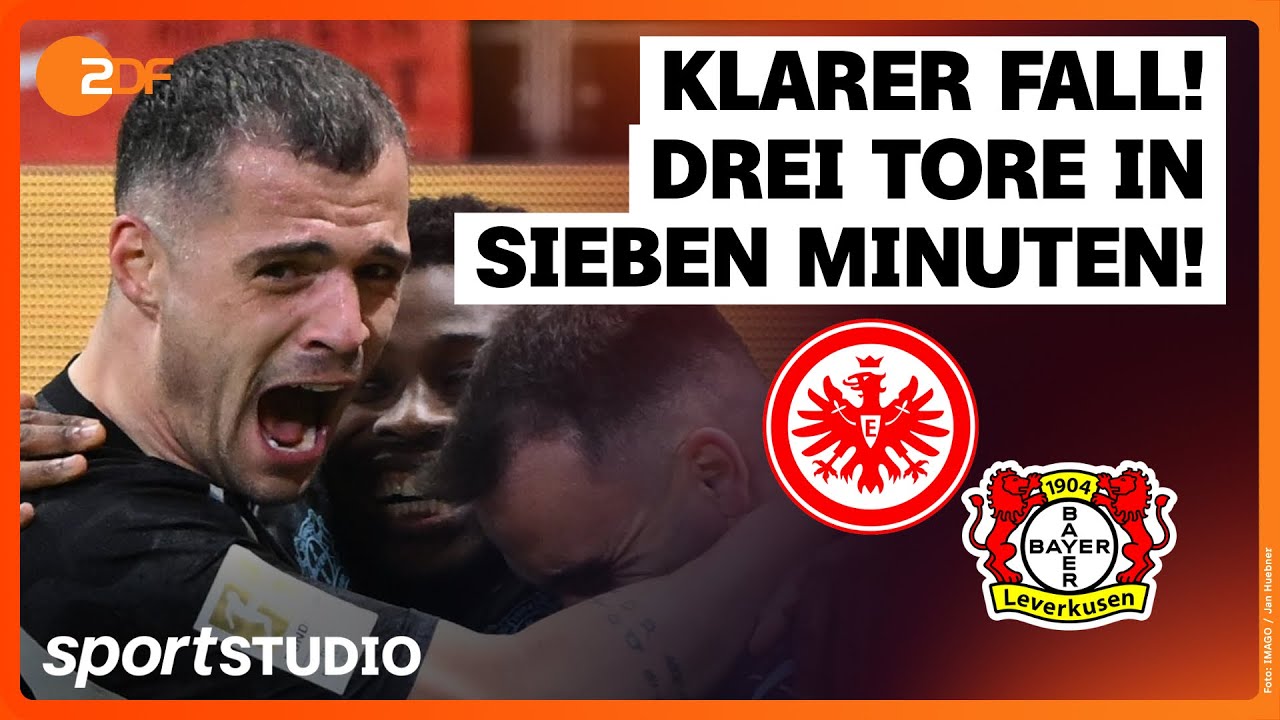 Eintracht Frankfurt – Bayer 04 Leverkusen | Bundesliga, 24. Spieltag 2024/25 | sportstudio