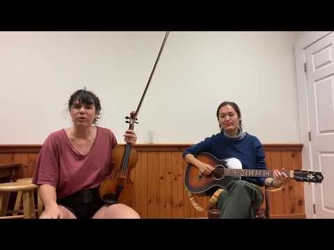 Amy Alvey (fiddle) and Sarah Adams (guitar) play Terrell Texas Blues from Doc and Oscar Harper