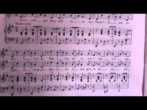 Vaccai Italian Vocal Method    Diction Lesson 9 Nel contrasto amor s'accende