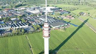 Gerbrandy tower IJsselstein (height 1220 feet) video