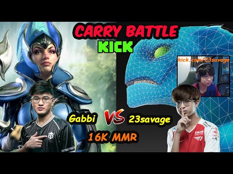 23savage Morphling vs Gabbi Luna | Carry Battle Server SEA Pros Stacked Dota 2