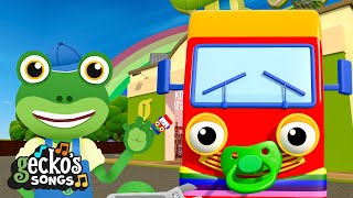 Finger Family Song! 🚛🌈 | Gecko's Garage 🚚 | Cartoons For Kids | Toddler Fun Learning