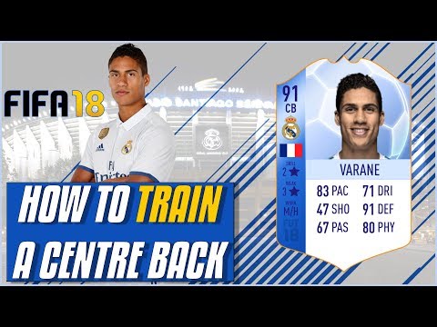 How to Train a CB in Fifa 18 Career Mode - Training Tutorial