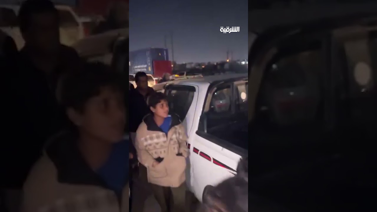 فيديو | مطاردة تجار مخدرات في شوارع مدينة الزبير في #البصرة تنتهي بحادث سير عنيف