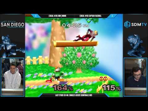 LSSD 146 - 8BR | MoJoe (Fox) vs. Captain Faceroll (Sheik) - SSBM Losers Semis - Smash Melee