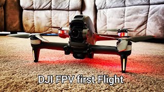 (4K 60FPS) First flight of DJI FPV