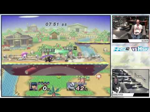 vsHsv s1e9 – Alex615 (Wolf) vs googlyeyed (Marth) – Winners Semis – PM