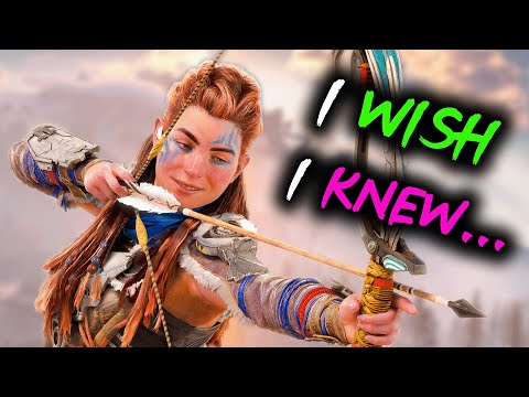 ESSENTIAL Tips I Wish I Knew Sooner 🏹 Horizon Zero Dawn Remastered