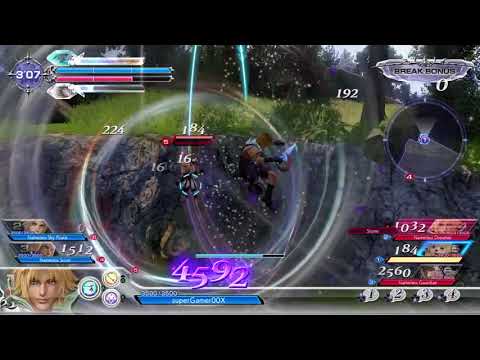 SuperGAMING: DISSIDIA NT Final Fantasy Closed Beta pt.6 Practice W/Tidus