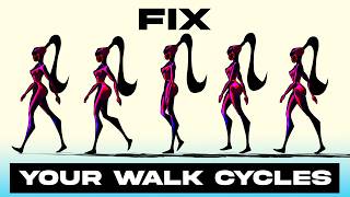 How to Fix BAD Walk Cycles (Complete Blender Animation Tutorial)