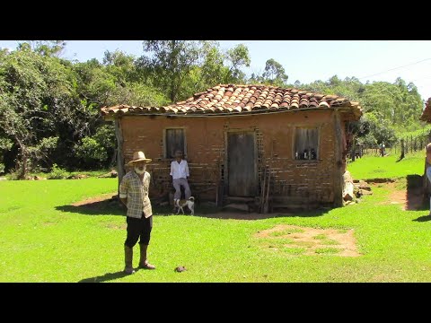 CASA DE PAU A PIQUE NA ROÇA DO SEU CÉLIO