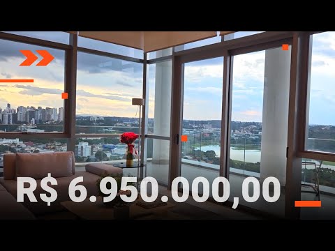 Apartamento 4 suítes com Vista para o Parque Barigui