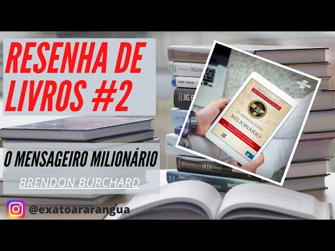 Resenha de Livros #2 - O Mensageiro Milionrio | Brendon Burchard| Exato Contabilidade