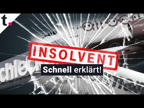 Insolvenz: Wann ein Unternehmen pleite ist und was das bedeutet