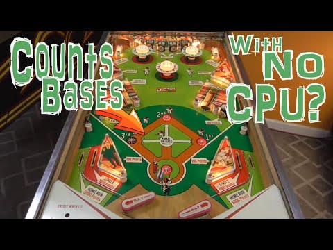 Fixing Gottlieb's Amazing Base Runner Trick On A 1971 Home Run Pinball Machine - Without Schematics?