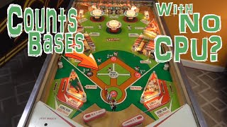 Fixing Gottlieb's Amazing Base Runner Trick On A 1971 Home Run Pinball Machine - Without Schematics?