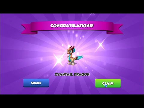 Sigil Campaign Finished | Hatching Cyantail Dragon | Dragon Mania Legends |