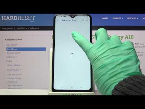 How to Download and Apply iOS Launcher on SAMSUNG Galaxy A10 – Apply iOS Launcher