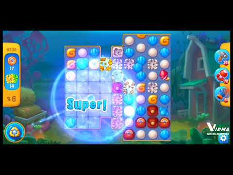 Fishdom. 9338 level no boosters and diamonds. 17 moves