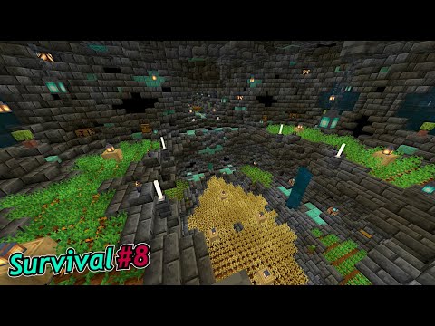 Expanding my Underwater Base with more Farms - Survival #8