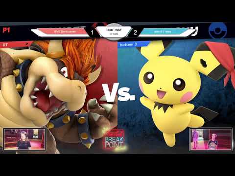 Breakpoint Ultimate FIVE Winners Semi Final - HIVE | Darkthunder (Bowser) vs. plan-B | Yetey (Pichu)