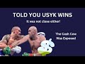 Post Fight Analysis Fury vs Usyk