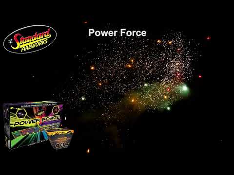 Power Force 8 Piece Barrage Pack - Standard Fireworks