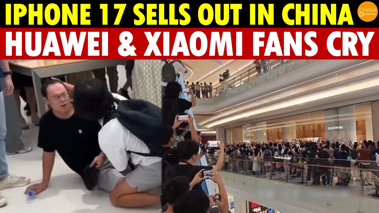 Huawei and Xiaomi Fans Cry as Chinese Rush to Buy iPhone 17, Pre-Orders Hit 7 Million