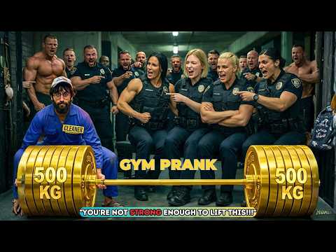 Cleaner Laughed at Him Again… Until He DESTROYS Bodybuilders EGO 😱 I Anatoly Gym Prank Part-1