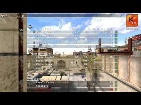 [CoD4] WesternWolves vs eSuba Map1 - CyberGamer Super Cup (mp_marketcenter)