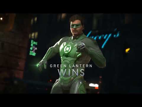 Injustice 2 GREEN LANTERN's Victory Pose