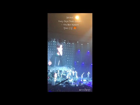 영케이 소감 🦊 | [180304] Every Day6 Finale Concert- The Best Moments