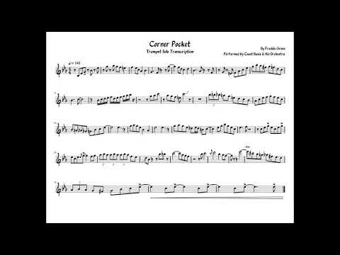 Corner Pocket Trumpet Solo Transcription