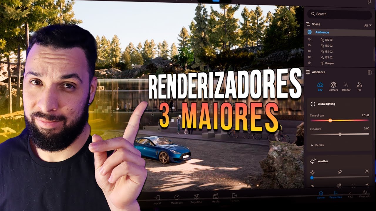 3 MAIORES softwares de renderização (qual é melhor pra você)