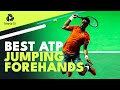 When ATP Players Go Aerial For Forehands