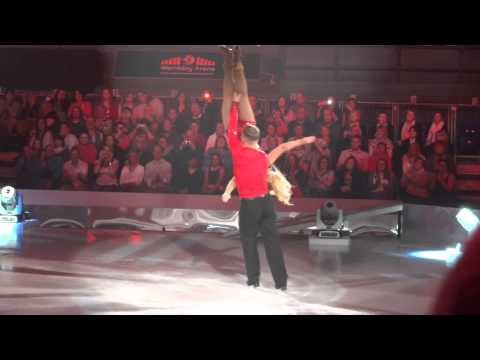 Dancing on Ice Live Tour 2012 @ Wembley Arena 17th April 2012 - Heidi and Andrei Push The Button