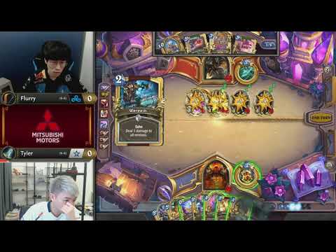 Flurry vs Tyler ||《爐石戰記》大師職業賽 亞太區 第二季 - W7D1