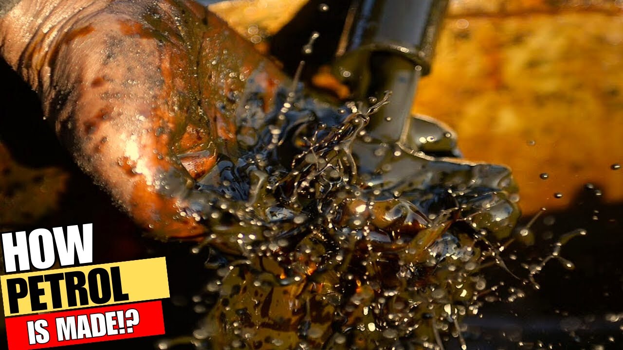 How PETROL is MADE from CRUDE OIL | How is PETROLEUM EXTRACTED?