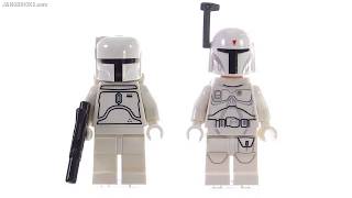 🔄 LEGO Star Wars Limited Edition 2010 white Boba Fett review & 2015 comparison! re upload 20151017