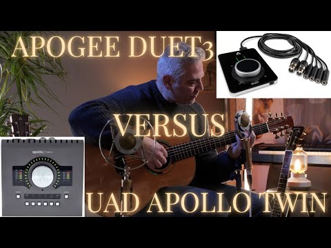 Apogee Duet3 Versus UAD Apollo  Twin
