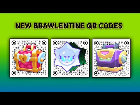 BRAWLENTINE 2026 🥳 ALL WORKING QR CODE 🤓 BRAWL STARS QR CODE🥰 QR CODE BRAWL STARS⭐BRAWL STARS UPDATE