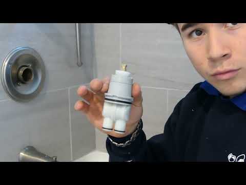How to replace a stuck delta shower cartrige