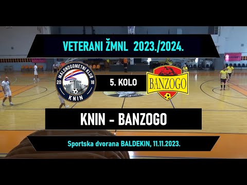 VETERANI ŽMNL: KNIN - BANZOGO  3:0, 11.11.2023.
